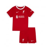 Camiseta Liverpool Primera Equipación Replica 2023-24 para niños mangas cortas (+ Pantalones cortos)